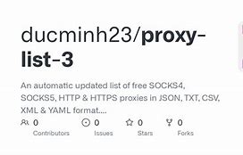 Socks5 Proxy List Txt Github